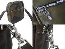 画像をギャラリービューアに読み込む, CHROME HEARTS クロムハーツ TAKA タカ ショルダーバッグ セメタリークロスパッチ 5パッチ カモフラ柄 パーソナルオーダー 美品 中古 4b000465