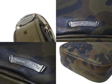 画像をギャラリービューアに読み込む, CHROME HEARTS クロムハーツ TAKA タカ ショルダーバッグ セメタリークロスパッチ 5パッチ カモフラ柄 パーソナルオーダー 美品 中古 4b000465
