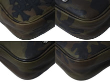 画像をギャラリービューアに読み込む, CHROME HEARTS クロムハーツ TAKA タカ ショルダーバッグ セメタリークロスパッチ 5パッチ カモフラ柄 パーソナルオーダー 美品 中古 4b000465