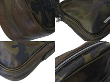 画像をギャラリービューアに読み込む, CHROME HEARTS クロムハーツ TAKA タカ ショルダーバッグ セメタリークロスパッチ 5パッチ カモフラ柄 パーソナルオーダー 美品 中古 4b000465