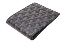 画像をギャラリービューアに読み込む, 極美品 GOYARD ゴヤール 二つ折り財布 サン フロランタン ヘリンボーン STFLO2PMLTY01CL01P ブラック シルバー金具 中古 4b000467