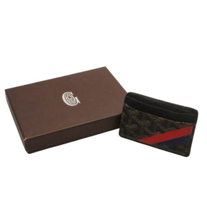 GOYARD ゴヤ―ル Saint Sulpice サンシュルピス Card Case カードケース Black ブラック 良品 中古 4a000459