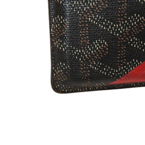 GOYARD ゴヤ―ル Saint Sulpice サンシュルピス Card Case カードケース Black ブラック 良品 中古 4a000459