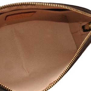 Like new LOUIS VUITTON Pochette Cosmetic PM Pouch M47515 Monogram Brown Gold hardware Used 4a000843