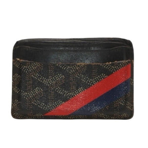 GOYARD ゴヤ―ル Saint Sulpice サンシュルピス Card Case カードケース Black ブラック 良品 中古 4a000459