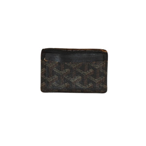 GOYARD ゴヤ―ル Saint Sulpice サンシュルピス Card Case カードケース Black ブラック 良品 中古 4a000459