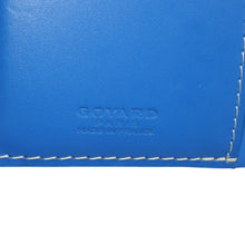 画像をギャラリービューアに読み込む, 新品同様 GOYARD ゴヤール Saint Pirre サンピエール ブルー Card Case カードケース PVC 中古 4a000325