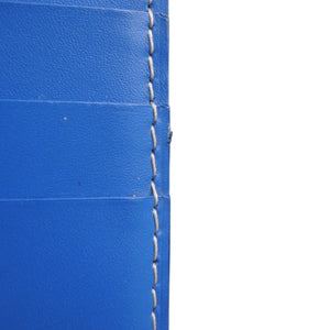 新品同様 GOYARD ゴヤール Saint Pirre サンピエール ブルー Card Case カードケース PVC 中古 4a000325