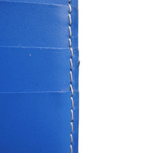 画像をギャラリービューアに読み込む, 新品同様 GOYARD ゴヤール Saint Pirre サンピエール ブルー Card Case カードケース PVC 中古 4a000325