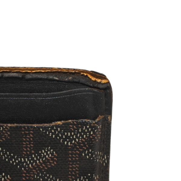 GOYARD ゴヤ―ル Saint Sulpice サンシュルピス Card Case カードケース Black ブラック 良品 中古 4a000459