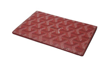 Load image into Gallery viewer, 新品未使用 GOYARD ゴヤール グルネル パスポートケース パスケース GRENELPMLTY01CL01X PVC レザー レッド 中古 4b000473