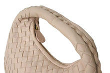 画像をギャラリービューアに読み込む, 極美品 BOTTEGAVENETA ボッテガヴェネタ イントレチャート ホーボー ミニ ハンドバッグ 189227 レザー ピンク ゴールド金具 中古 4b000479