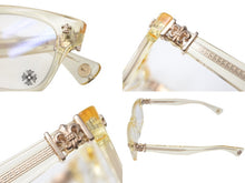 画像をギャラリービューアに読み込む, 極美品 CHROME HEARTS クロムハーツ GITTIN ANY? サングラス アイウェア サイズ52□19-145 18KGP BSフレア イエロークリア 中古 4b000484
