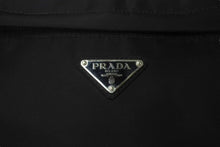 画像をギャラリービューアに読み込む, 極美品 PRADA プラダ TESSUTO MONTAGN ウエストバッグ・ボディバッグ ロゴプレート 2VL005 ブラック ナイロン 中古 4b000485