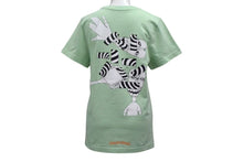 画像をギャラリービューアに読み込む, CHROME HEARTS クロムハーツ MATTY BOY PPO SEAFOAM 半袖Tシャツ 2019SS グリーン ブラック ホワイト サイズXS 美品 中古 4b000494