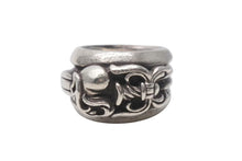 画像をギャラリービューアに読み込む, CHROME HEARTS クロムハーツ ダガーハート リング 指輪 重量約36.3g サイズ16.5号 1995/01/.925刻印 シルバー925 美品 中古 4b000502