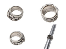 画像をギャラリービューアに読み込む, CHROME HEARTS クロムハーツ ダガーハート リング 指輪 重量約36.3g サイズ16.5号 1995/01/.925刻印 シルバー925 美品 中古 4b000502