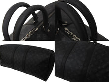 画像をギャラリービューアに読み込む, 新品同様 LOUIS VUITTON ルイヴィトン キーポル バンドリエール55 ボストンバッグ M40605 モノグラム エクリプス 中古 4b000508