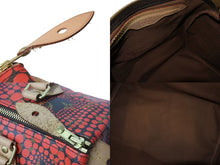 Load image into Gallery viewer, 新品同様 LOUIS VUITTON ルイヴィトン スピーディ30 草間彌生 コラボ 2012年 M40693 パンプキンドット レッド 中古 4b000509