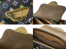 Load image into Gallery viewer, 極美品 LOUIS VUITTON ルイヴィトン マリリン ハンドバッグ M40128 モノグラム マルチカラー ブラック 村上隆 中古 4b000510