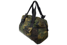 画像をギャラリービューアに読み込む, DOLCE&amp;GABBANA ドルチェ&amp;ガッバーナ 2004AW MENS COLLECTION ミリタリーカモバッグ トートバッグ コットン ラバー 良品 中古 4b000516