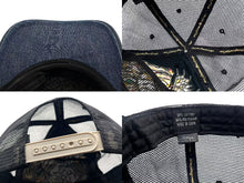 Load image into Gallery viewer, Ed Hardy エド ハーディー 刺繍メッシュキャップ 帽子 タイガー 虎 コットン ポリエステル ブラック イエロー 美品 中古 4b000517