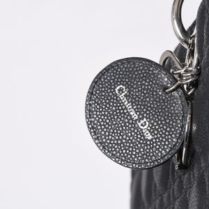Very good condition Christian Dior Lady Dior Cannage Medium 2WAY M0565PWRT_M900 Black Used 4a000050