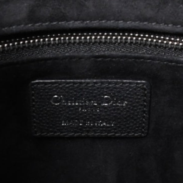 Very good condition Christian Dior Lady Dior Cannage Medium 2WAY M0565PWRT_M900 Black Used 4a000050