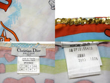 Load image into Gallery viewer, Christian Dior クリスチャンディオール マーメイドタンクトップ マルチカラー コットン 40 2P12155410 美品 中古 4b000527