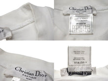 画像をギャラリービューアに読み込む, ChristianDior クリスチャンディオール 花柄 刺繍 2P12033139 マルチカラー 半袖Tシャツ ガリアーノ期 サイズ36 美品 中古 4b000531