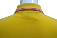 Load image into Gallery viewer, Christian Dior クリスチャンディオール 花刺繍 ロゴ ポロシャツ イエロー レッド コットン サイズ40 4A16155900 美品 中古 4b000536