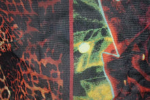 画像をギャラリービューアに読み込む, JEAN PAUL GAULTIER FEMME ジャンポールゴルチェ ファム パワーネット 長袖トップス シアー サイズ40 レッド 美品 中古 4b000547