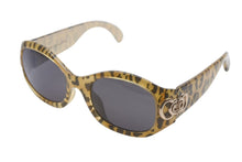 Load image into Gallery viewer, Christian Dior クリスチャンディオール サングラス 2958A サイズ53□20 カートコバーン オーバル レオパード イエロー 美品 中古 4b000548