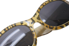 Load image into Gallery viewer, Christian Dior クリスチャンディオール サングラス 2958A サイズ53□20 カートコバーン オーバル レオパード イエロー 美品 中古 4b000548