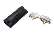 Load image into Gallery viewer, VERSACE ヴェルサーチ アンダーリム グレカ サングラス N50 N30/218 サイズ68□12 125 ゴールド グレー 良品 中古 4b000554