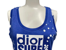 画像をギャラリービューアに読み込む, CHRISTIAN DIOR クリスチャンディオール Galliano ガリアーノ SurfTop サーフトップ タンクトップ ブルー サイズ38 美品 中古 4b000559