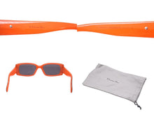 Load image into Gallery viewer, Christian Dior クリスチャンディオール BROOKLYN サングラス 35D サイズ50□18 135 スクエア バイカラー 美品 中古 4b000563