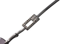 画像をギャラリービューアに読み込む, GUCCI グッチ リムレス サングラス GG1780/STRASS YB7VY サイズ60□17 125 ラインストーン スクエア パープル 美品 中古 4b000570