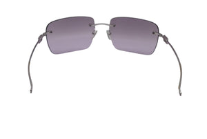 GUCCI Gucci Rimless Sunglasses GG1780/STRASS YB7VY Size 60□17 125 Rhinestone Square Purple Good Condition Used 4b000570