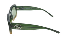 Load image into Gallery viewer, GUCCI グッチ スクエア サングラス GG2407/S 4BK サイズ51□21 135 グラデーション グリーン イエロー 美品 中古 4b000571