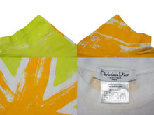 画像をギャラリービューアに読み込む, ChristianDior クリスチャンディオール ジョンガリアーノ期 ロゴ 2E12155021 マルチカラー 半袖Tシャツ サイズ38 美品 中古 4b000579