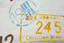 Load image into Gallery viewer, Christian Dior クリスチャンディオール コットン グラフィック 2A12155026 マルチカラー 半袖Tシャツ サイズ38 美品 中古 4b000580