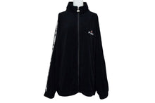 画像をギャラリービューアに読み込む, FUBU フブ ジャケット ベロアトラックジャケット ブラック ベロア サイズXL 美品 中古 4b000585