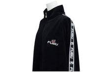 画像をギャラリービューアに読み込む, FUBU フブ ジャケット ベロアトラックジャケット ブラック ベロア サイズXL 美品 中古 4b000585