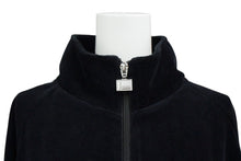 画像をギャラリービューアに読み込む, FUBU フブ ジャケット ベロアトラックジャケット ブラック ベロア サイズXL 美品 中古 4b000585