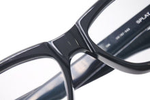 画像をギャラリービューアに読み込む, CHROME HEARTS クロムハーツ SPLAT-A メガネ 眼鏡 サイズ55□17-143 BSフレア クリアレンズ 度無し ブラック 美品 中古 4b000591