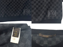Load image into Gallery viewer, LOUIS VUITTON ルイヴィトン ダミエ グラフィット セーター ブラック グレー ウール サイズ6 キッズ 美品 中古 4c059626