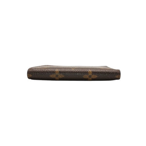 LOUIS VUITTON Portobier 10 Cult Credit Monogram Bifold Wallet M60883 Brown Good Condition Used 4a000304