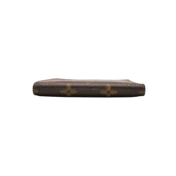 LOUIS VUITTON Portobier 10 Cult Credit Monogram Bifold Wallet M60883 Brown Good Condition Used 4a000304