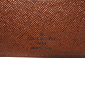 LOUIS VUITTON Portobier 10 Cult Credit Monogram Bifold Wallet M60883 Brown Good Condition Used 4a000304